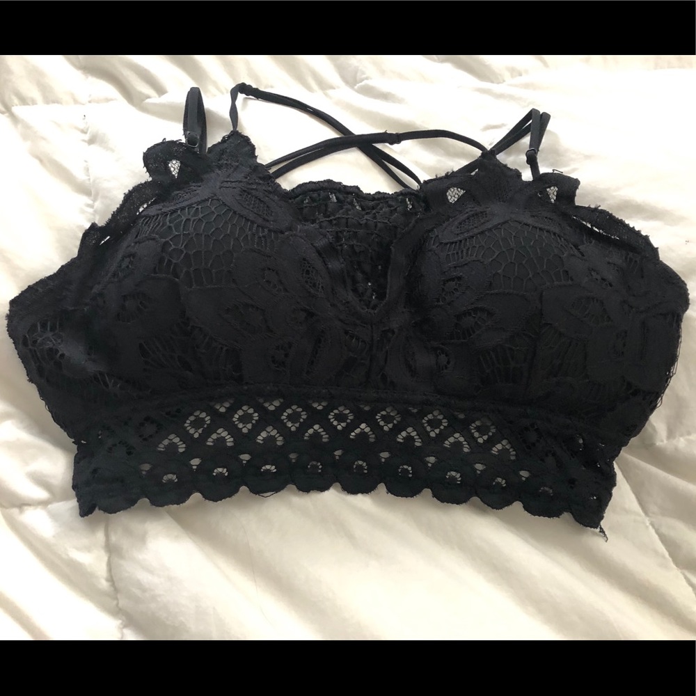 Black bralette